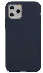 Fusion Solid Case silikoninis telefono dėklas, skirtas Apple iPhone 11 Pro, mėlynas kaina ir informacija | Telefono dėklai | pigu.lt