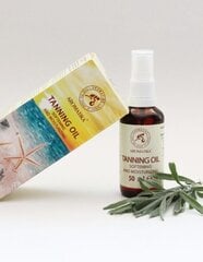 Натуральное масло для загара Aromatika, 50 мл цена и информация | Эфирные, косметические масла, гидролаты | pigu.lt