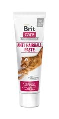 Brit Care Anti Hairball Taurin паста для кошек 100мл цена и информация | Brit Care Товары для животных | pigu.lt