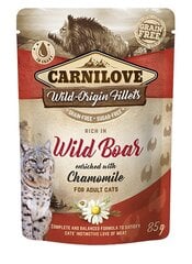 Carnilove консервы для кошек с кабаниной и ромашкой 85г цена и информация | Консервы для кошек | pigu.lt