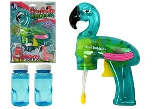 Пистолет с мыльными пузырями "Фламинго зеленый" цена и информация | Игрушки для песка, воды, пляжа | pigu.lt
