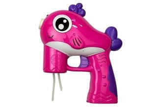 Пистолет с мыльными пузырями "Розовая рыбка" цена и информация | Игрушки для песка, воды, пляжа | pigu.lt