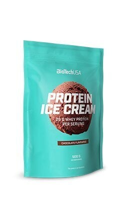 Ledai BioTech Protein, 500 g, Braškių skonis kaina | pigu.lt