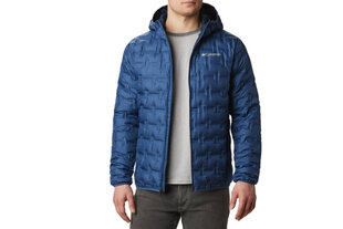 Striukė vyrams Columbia Delta Ridge Down Hooded Jacket 1875892452, mėlyna kaina ir informacija | Vyriškos striukės | pigu.lt