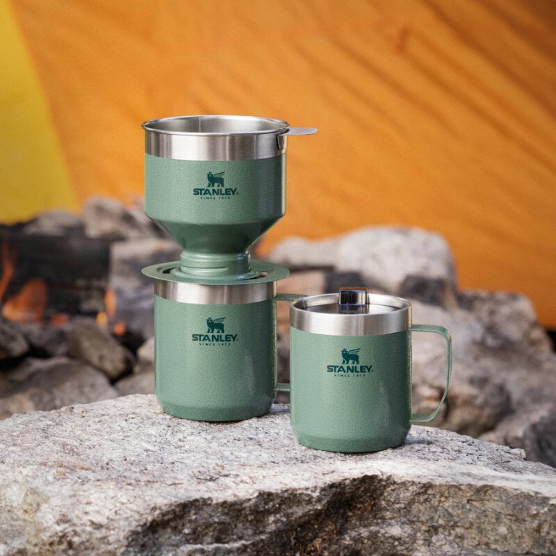 Stanley The Legendary Camp Mug Classic termo puodelis, 0.35 l, juodas цена и информация | Termosai, termopuodeliai | pigu.lt