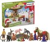 Advento kalendorius Schleich Farm World 98063 kaina ir informacija | Konstruktoriai ir kaladėlės | pigu.lt