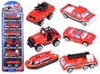Metalinių ugniagesių gelbėtojų mašinėlių rinkinys Die Cast, 6 vnt. kaina ir informacija | Žaislai berniukams | pigu.lt