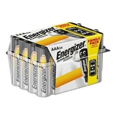 Батарейки Energizer LR03-24AA Alkaline power AAA (LR03) блистерная упаковка, 24 шт цена и информация | Батарейки | pigu.lt