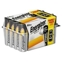 Батарейки Energizer LR06-24AA Alkaline power AA (LR6) блистерная упаковка, 24 шт цена и информация | Батарейки | pigu.lt