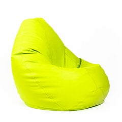 Кресло-мешок XXL SMART из искусственной кожи - зеленый цена и информация | Кресла-мешки и пуфы | pigu.lt