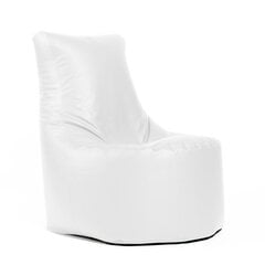 Кресло-мешок JAZZ SMART из искусственной кожи - белый цена и информация | Кресла-мешки и пуфы | pigu.lt