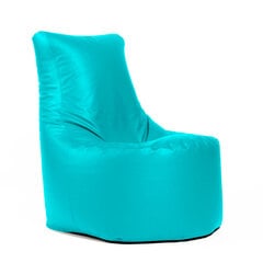 Кресло-мешок JAZZ SMART из искусственной кожи - бирюзовый цена и информация | Кресла-мешки и пуфы | pigu.lt