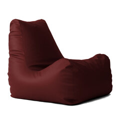 Кресло-мешок SOUL SMART из искусственной кожи - бордо цена и информация | Кресла-мешки и пуфы | pigu.lt