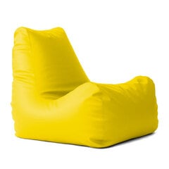 Кресло-мешок SOUL SMART из искусственной кожи - желтый цена и информация | Кресла-мешки и пуфы | pigu.lt