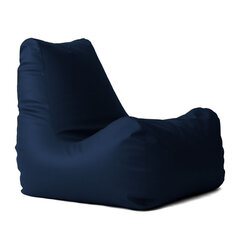 Кресло-мешок SOUL SMART из искусственной кожи - темно-синий цена и информация | Кресла-мешки и пуфы | pigu.lt