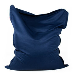Кресло-мешок NUBI COZY из мебельной ткани - темно-синий цена и информация | Кресла-мешки и пуфы | pigu.lt