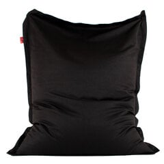 Кресло-мешок NUBI COZY из мебельной ткани - черный цена и информация | Кресла-мешки и пуфы | pigu.lt