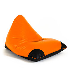 Кресло-мешок SURF JUNIOR SMART из искусственной кожи - оранжевый цена и информация | Кресла-мешки и пуфы | pigu.lt