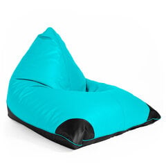 Кресло-мешок SURF SMART из искусственной кожи - бирюзовый цена и информация | Кресла-мешки и пуфы | pigu.lt
