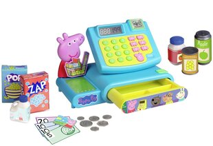 Žaislinis kasos aparatas su priedais Kiaulytė Pepa (Peppa Pig) kaina ir informacija | Peppa Pig Vaikams ir kūdikiams | pigu.lt