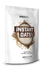 Biotech Instant Oats, 1000 г цена и информация | Функциональные продукты питания (суперфуд) | pigu.lt