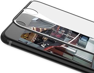 Grūdinto stiklo ekrano apsauga iPhone 7PLUS/8PLUS JUODA FULL GLUE, FULL COVER, SOUNDBERRY. kaina ir informacija | Apsauginės plėvelės telefonams | pigu.lt