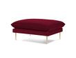 Minkštų baldų komplektas Cosmopolitan Design Florence, raudonas kaina ir informacija | Minkštų baldų komplektai | pigu.lt
