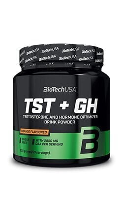 Biotech TST+GH 300 g. цена и информация | Testosterono skatintojai | pigu.lt