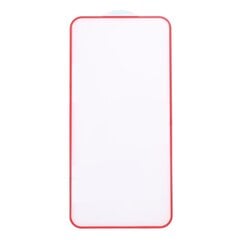 Grūdinto stiklo ekrano apsauga SILICONE EDGE iPhone X/XS/11PRO RED FULL GLUE, FULL COVER, SOUNDBERRY. kaina ir informacija | Apsauginės plėvelės telefonams | pigu.lt