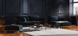 Minkštų baldų komplektas Cosmopolitan Design Florence, tamsiai mėlynas kaina ir informacija | Minkštų baldų komplektai | pigu.lt