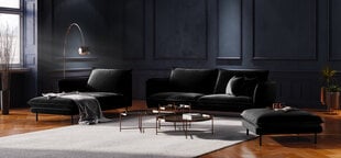 Minkštų baldų komplektas Cosmopolitan Design Vienna, juodas цена и информация | Комплекты мягкой мебели | pigu.lt
