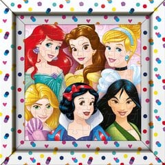 Dėlionė su rėmeliu Clementoni Disney Princess, 60 d. kaina ir informacija | Dėlionės (puzzle) | pigu.lt