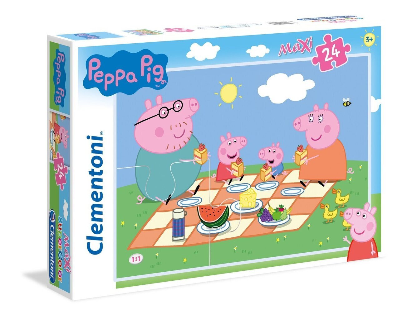 Dėlionė Clementoni Kiualytė Pepa (Peppa Pig), 24 d. kaina ir informacija | Dėlionės (puzzle) | pigu.lt