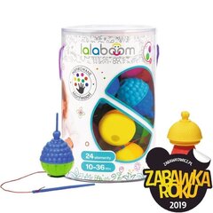Sensorinių kamuoliukų rinkinys - Trefl Lalaboom, 24 elementai kaina ir informacija | Žaislai kūdikiams | pigu.lt