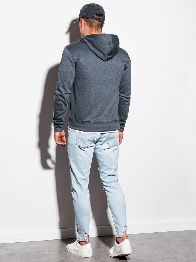 Tamsiai pilkas džemperis su gobtuvu "Lietuva" цена и информация | Džemperiai vyrams | pigu.lt