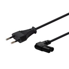 SAVIO CL-144 Power cable Black 3 m angled цена и информация | Кабели и провода | pigu.lt