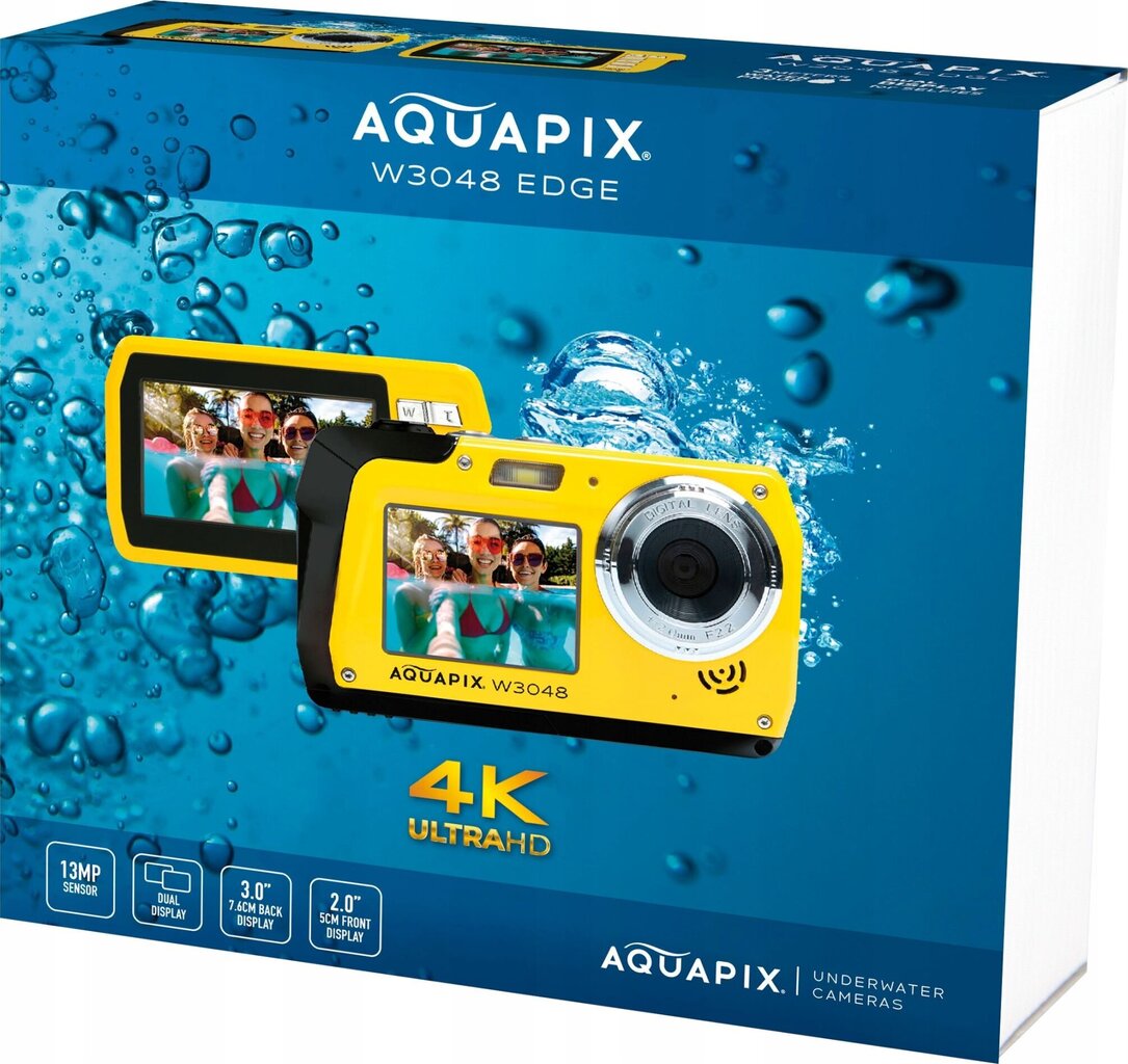 EasyPix AquaPix W3048 Edge kaina ir informacija | Skaitmeniniai fotoaparatai | pigu.lt