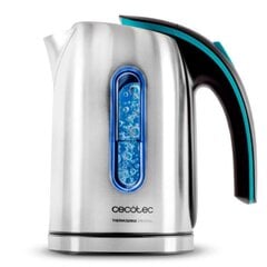 Чайник Cecotec ThermoSense Steel: Емкость - 1,7 L - 2200 W цена и информация | Электрочайники | pigu.lt