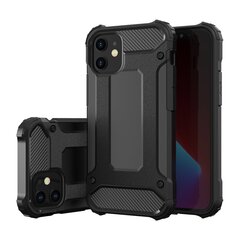 Hybrid Armor dėklas skirtas Apple iPhone 12 Pro Max, Black kaina ir informacija | Telefono dėklai | pigu.lt