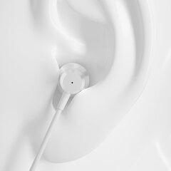Dudao Laidinės In-Ear ausinės su 3,5 mm, sidabrinės kaina ir informacija | Ausinės | pigu.lt