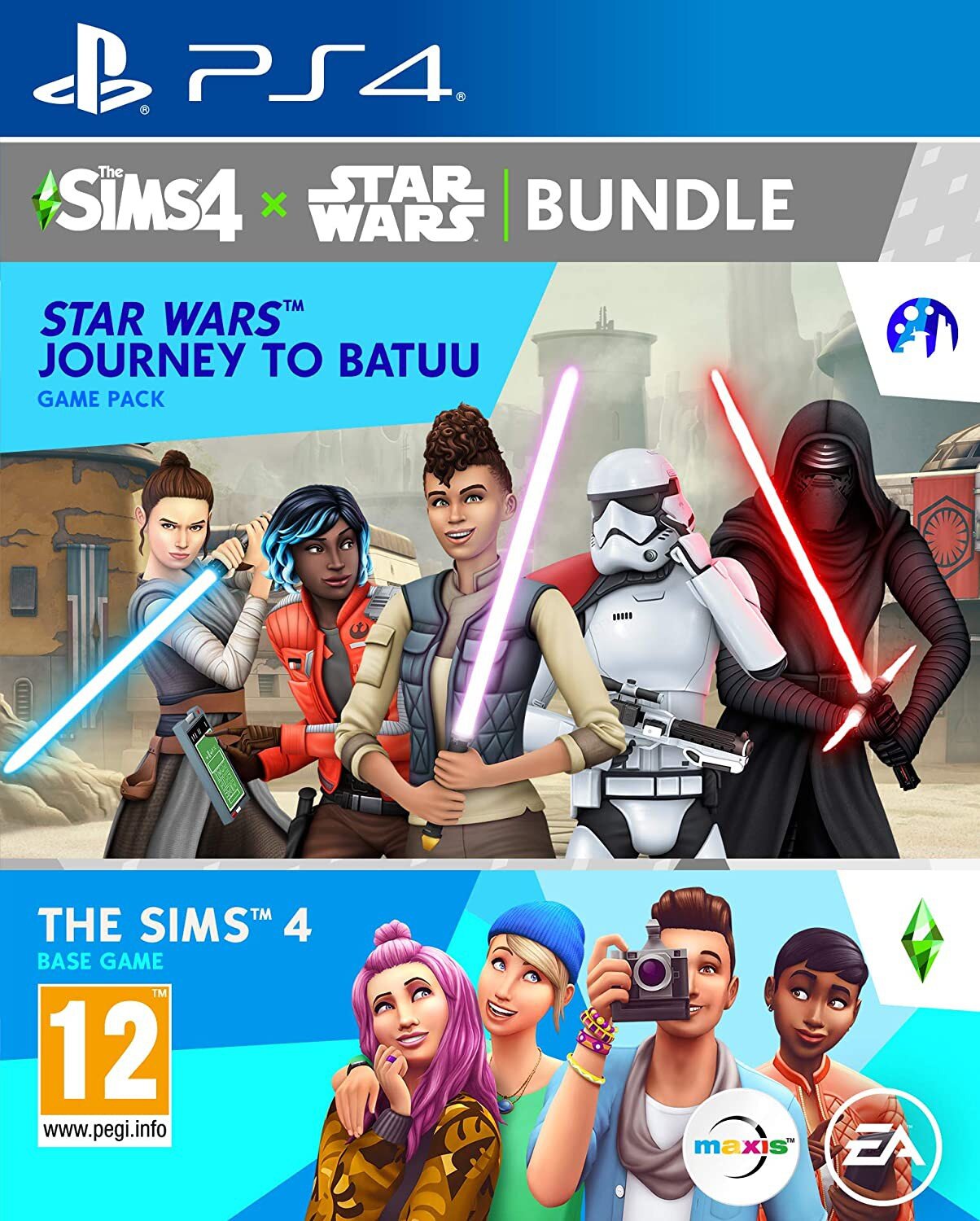 Компьютерная игра PS4 Sims 4: Star Wars Bundle incl. Journey to Batuu Game  Pack цена | pigu.lt