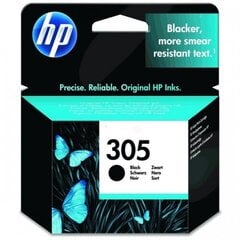 Картридж HP Ink No.305 черный (3YM61AE) цена и информация | Картриджи для струйных принтеров | pigu.lt