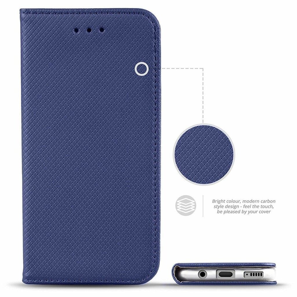 „Fusion Magnet“ telefono dėklas „Samsung A202 Galaxy A20e", mėlynas kaina ir informacija | Telefono dėklai | pigu.lt