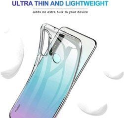 Прочный силиконовый чехол Fusion Ultra Back Case 1 mm для Xiaomi Mi 10 Lite, прозрачный цена и информация | Чехлы для телефонов | pigu.lt