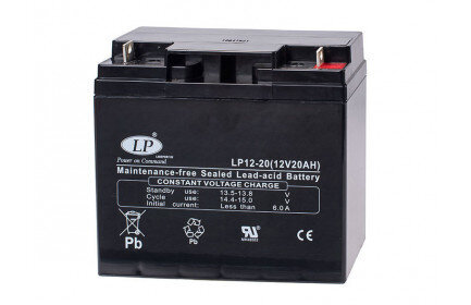 LP 20Ah 12V VRLA akumuliatorius kaina ir informacija | Akumuliatoriai | pigu.lt