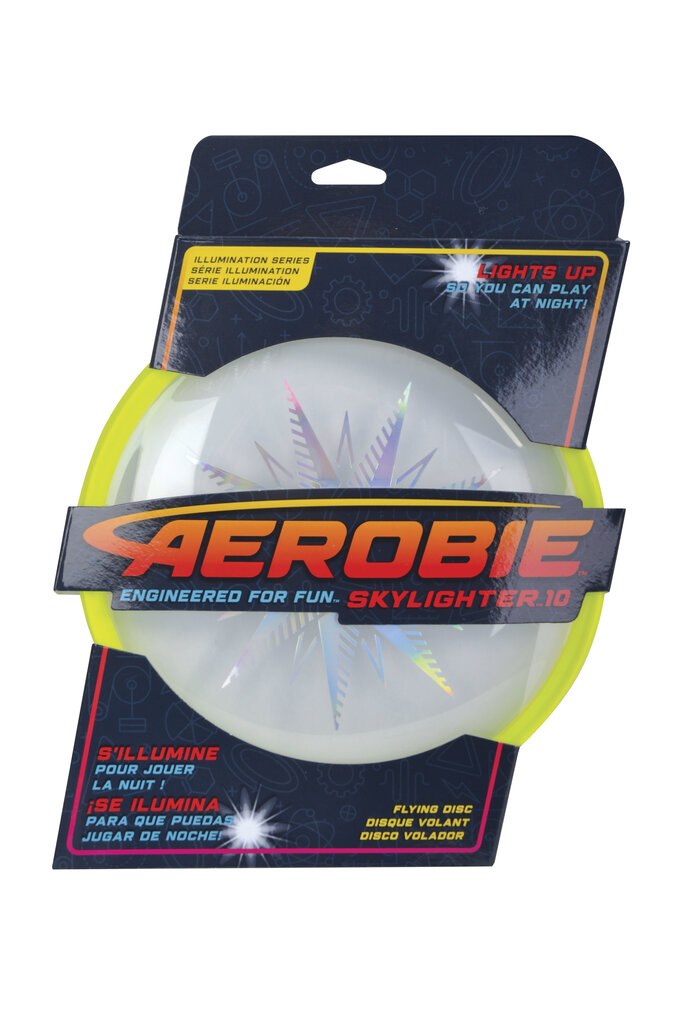 Skraidantis diskas Aerobie Skylighter, 25 cm kaina ir informacija | Vandens, smėlio ir paplūdimio žaislai | pigu.lt