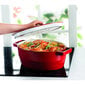 Pyrex SLOWCOOK ketaus puodas 29cm. 3,8l ovalus raudonas kaina ir informacija | Puodai, greitpuodžiai | pigu.lt