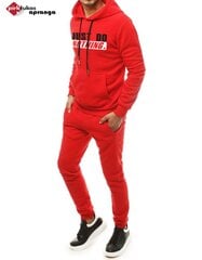 Sportinis kostiumas kostiumas Just do nothing, raudonas цена и информация | Мужская спортивная одежда | pigu.lt