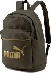 Спортивный рюкзак Puma WMN Core Base College 077374 03, 21 л, зеленый цена и информация | Рюкзаки и сумки | pigu.lt