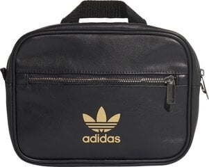 Krepšys Adidas Mini Airliner FL9626, 3,75 l, juodas kaina ir informacija | Kuprinės ir krepšiai | pigu.lt